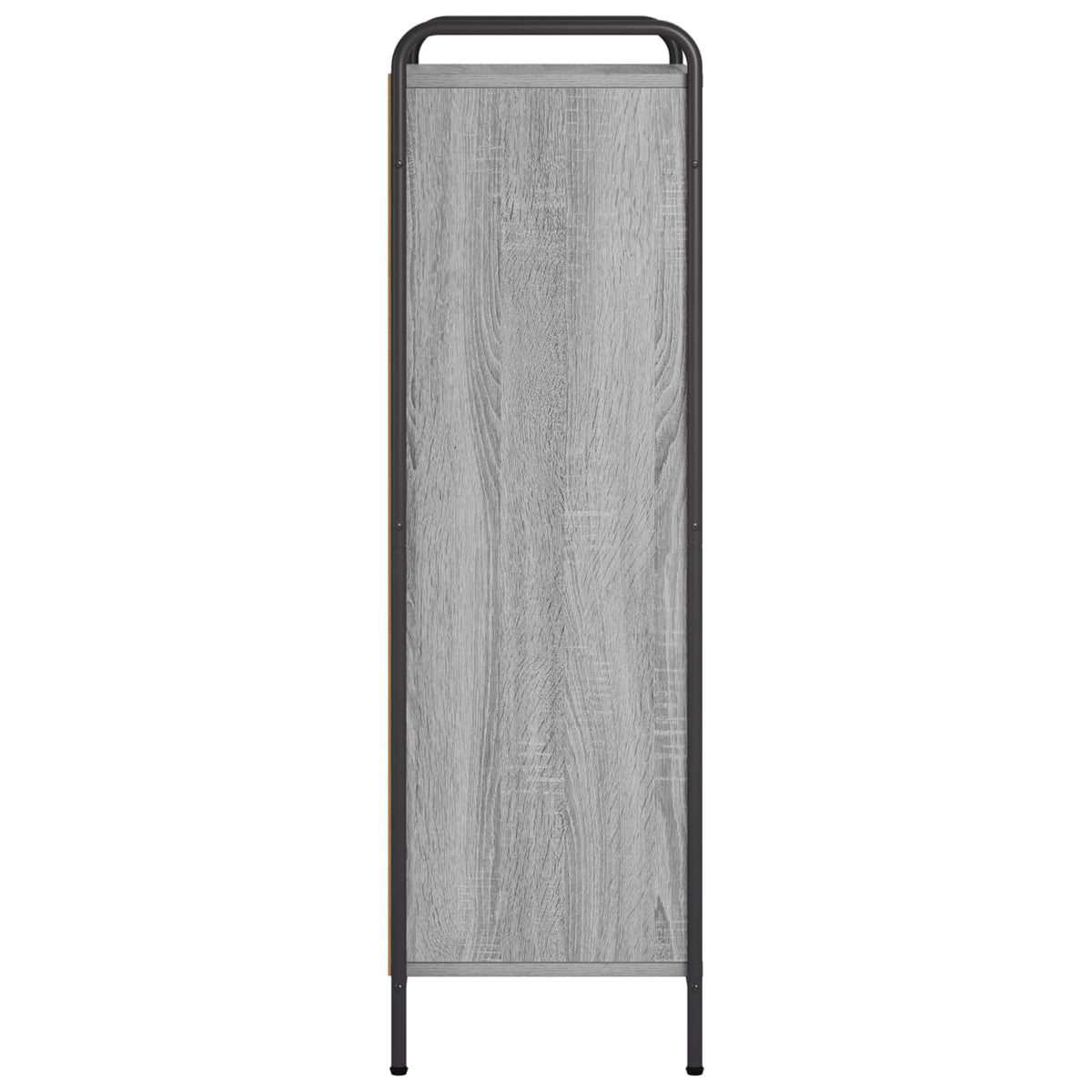 vidaXL Book Cabinet 43 x 33 x 111 cm Engineered Wood Grey Sonoma