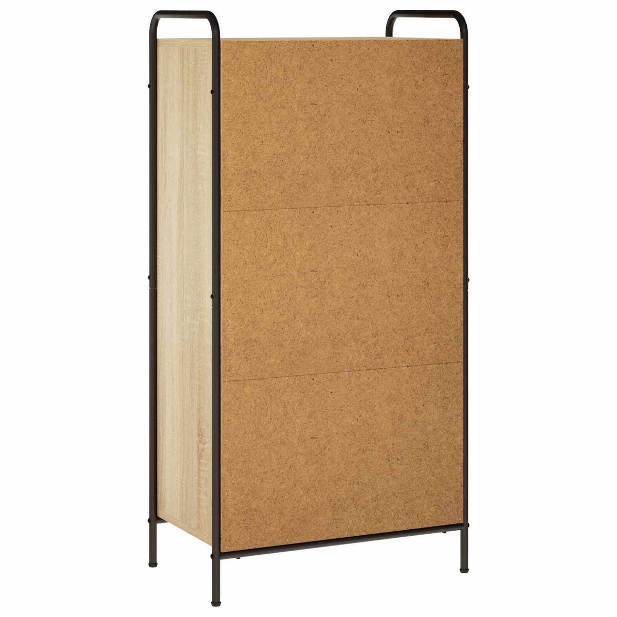 vidaXL Book Cabinet 55.5 x 33 x 111 cm Engineered Wood Sonoma Oak