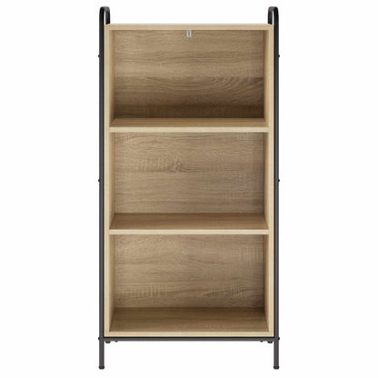 vidaXL Book Cabinet 55.5 x 33 x 111 cm Engineered Wood Sonoma Oak