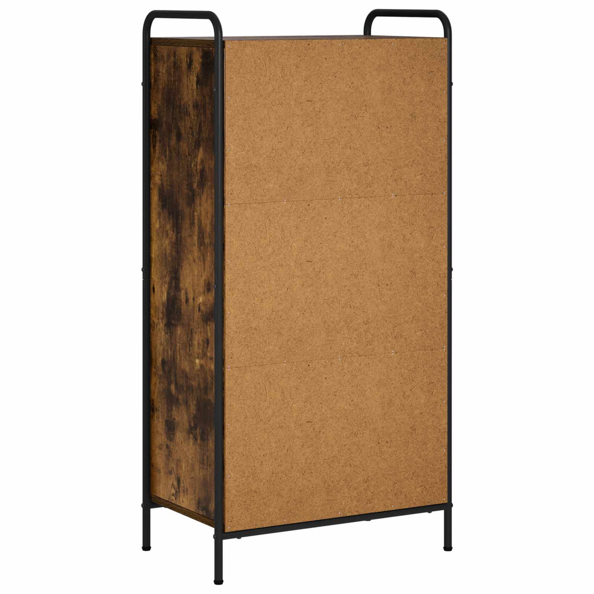 vidaXL Book Cabinet 55.5 x 33 x 111 cm Engineered Wood Smoked Oak