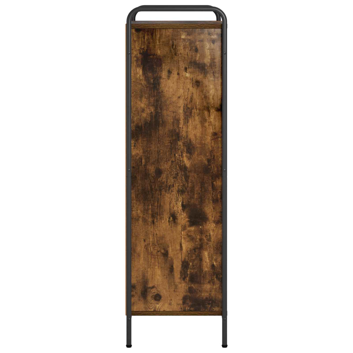 vidaXL Book Cabinet 55.5 x 33 x 111 cm Engineered Wood Smoked Oak