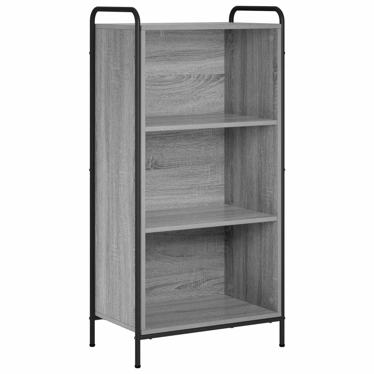 vidaXL Book Cabinet 55.5 x 33 x 111 cm Engineered Wood Grey Sonoma