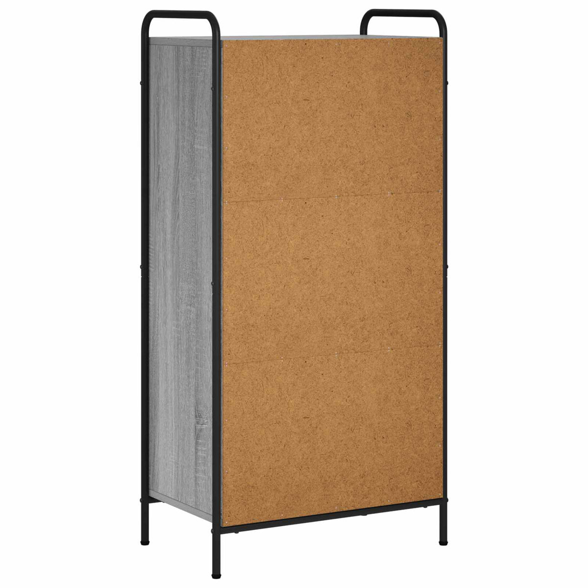 vidaXL Book Cabinet 55.5 x 33 x 111 cm Engineered Wood Grey Sonoma