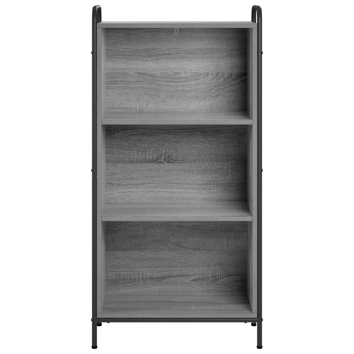 vidaXL Book Cabinet 55.5 x 33 x 111 cm Engineered Wood Grey Sonoma
