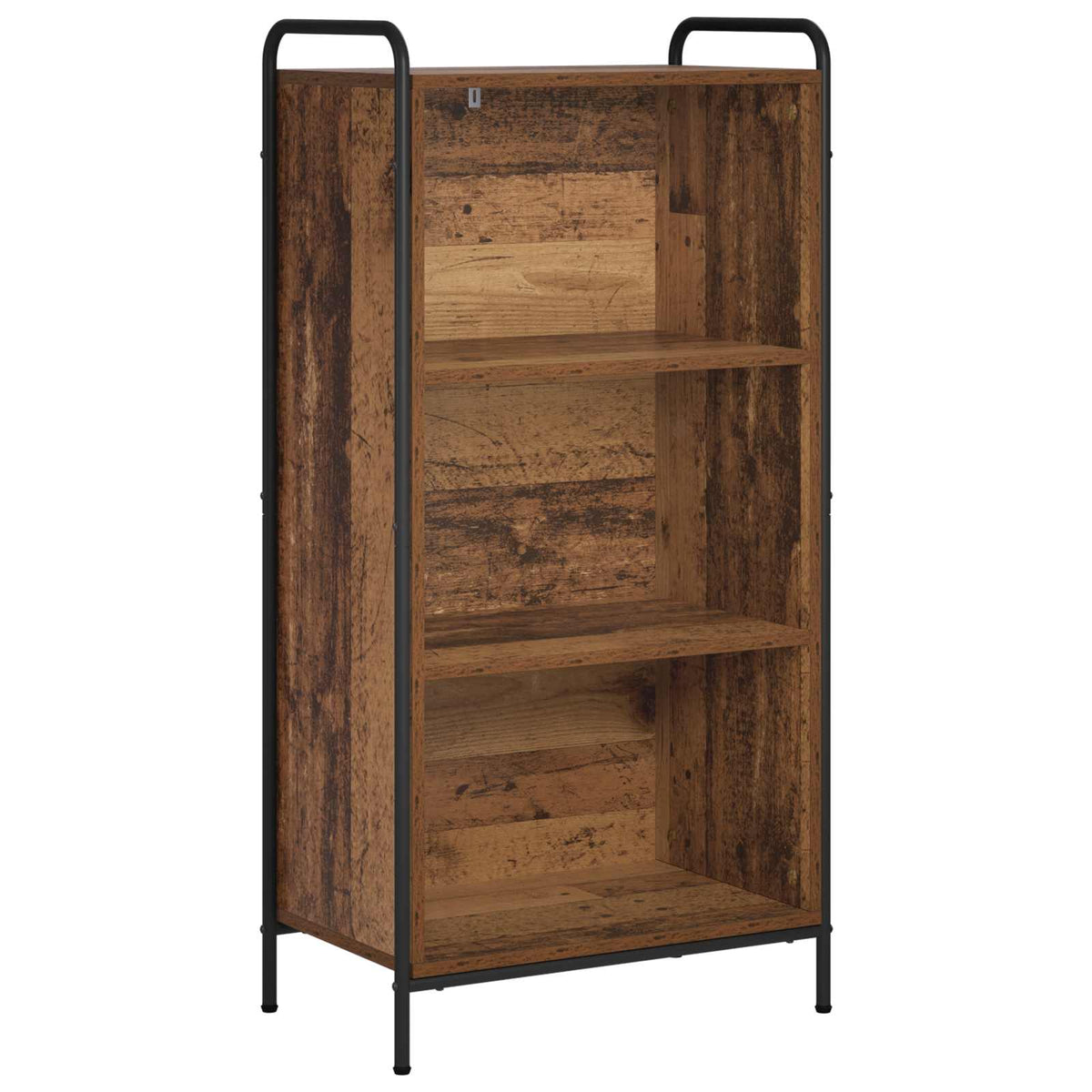 vidaXL Book Cabinet 55.5 x 33 x 111 cm Engineered Wood Old Wood