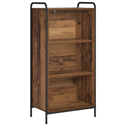 vidaXL Book Cabinet 55.5 x 33 x 111 cm Engineered Wood Old Wood