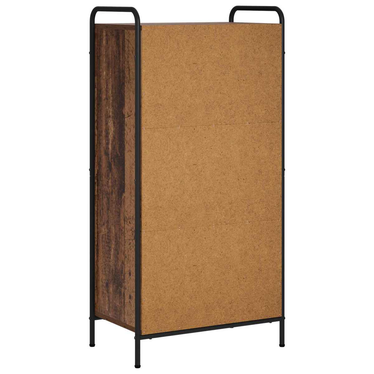 vidaXL Book Cabinet 55.5 x 33 x 111 cm Engineered Wood Old Wood