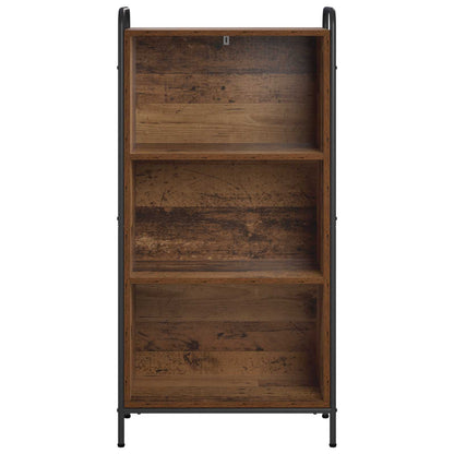 vidaXL Book Cabinet 55.5 x 33 x 111 cm Engineered Wood Old Wood