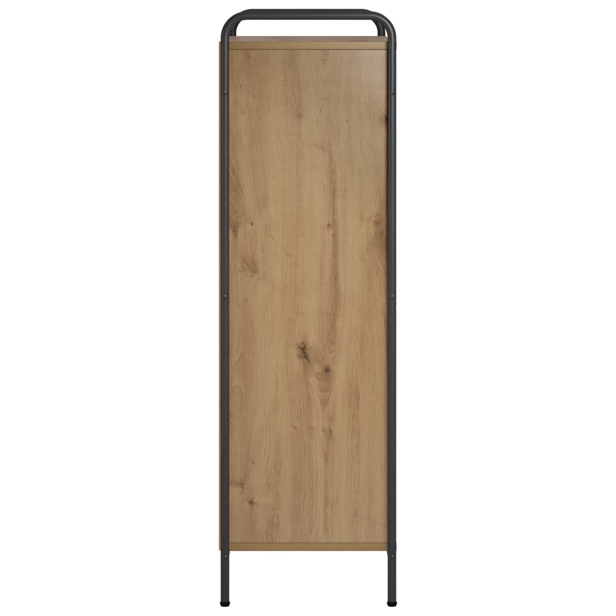 vidaXL Book Cabinet 55.5 x 33 x 111 cm Engineered Wood Artisan Oak
