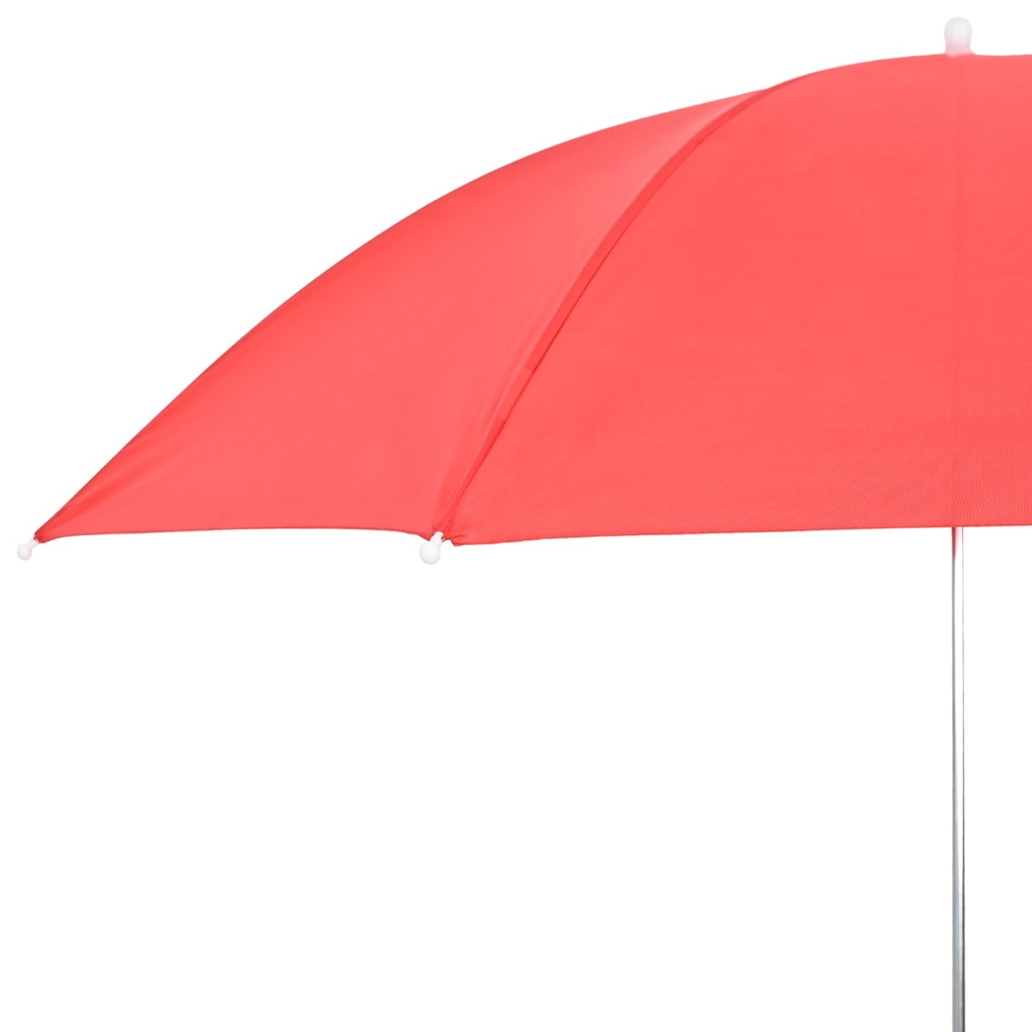 vidaXL Umbrella with Clamp 2 pcs Fire Brick Red Ø 105 x 86 cm