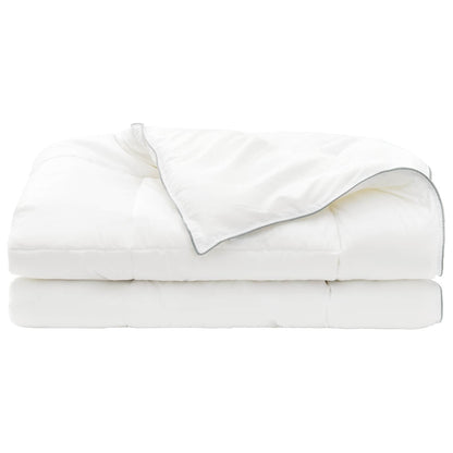 vidaXL Duvet TRIER 150x200 cm Summer 140 GSM 100% Australian Wool