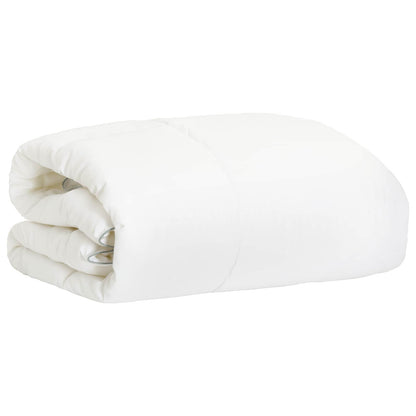 vidaXL Duvet 140x200 cm Summer 200 GSM Australian Wool White