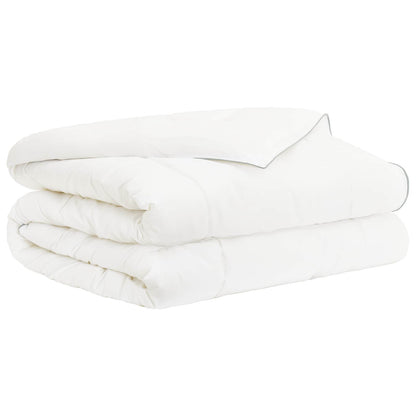 vidaXL Duvet 200x240 cm Summer 200 GSM Australian Wool White
