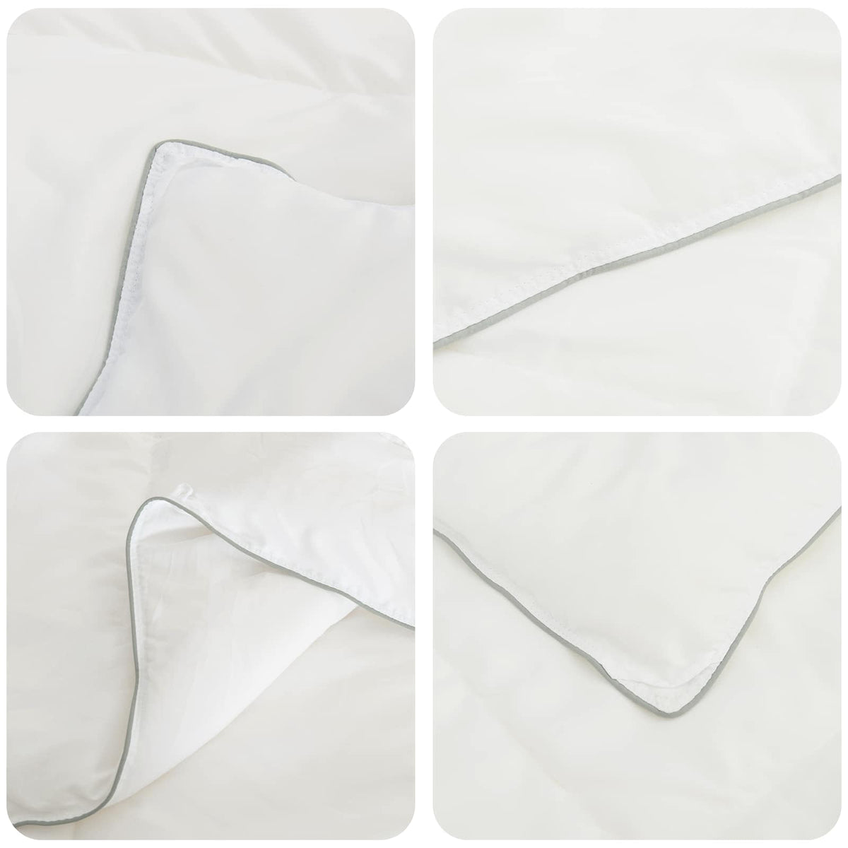 vidaXL Duvet 135x220 cm Summer 200 GSM Australian Wool White