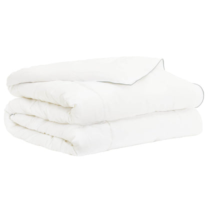 vidaXL Duvet 220x240 cm Summer 200 GSM Australian Wool White