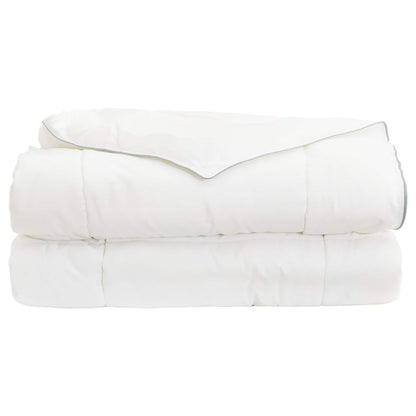vidaXL Duvet 220x240 cm Summer 200 GSM Australian Wool White