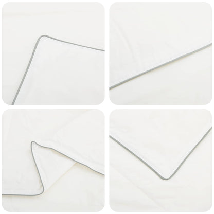 vidaXL Duvet 135x220 cm Winter 450 GSM Australian Wool White