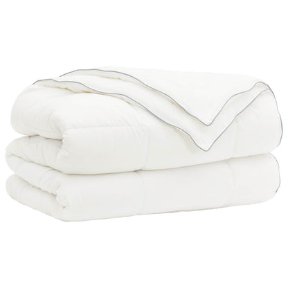 vidaXL Duvet 140x200 cm 4 Seasons 200+300 GSM Australian Wool White