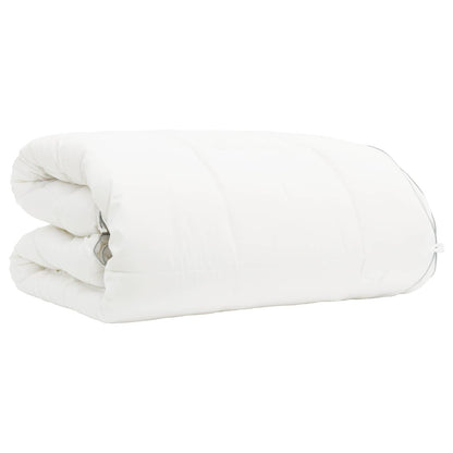 vidaXL Duvet 140x200 cm 4 Seasons 200+300 GSM Australian Wool White