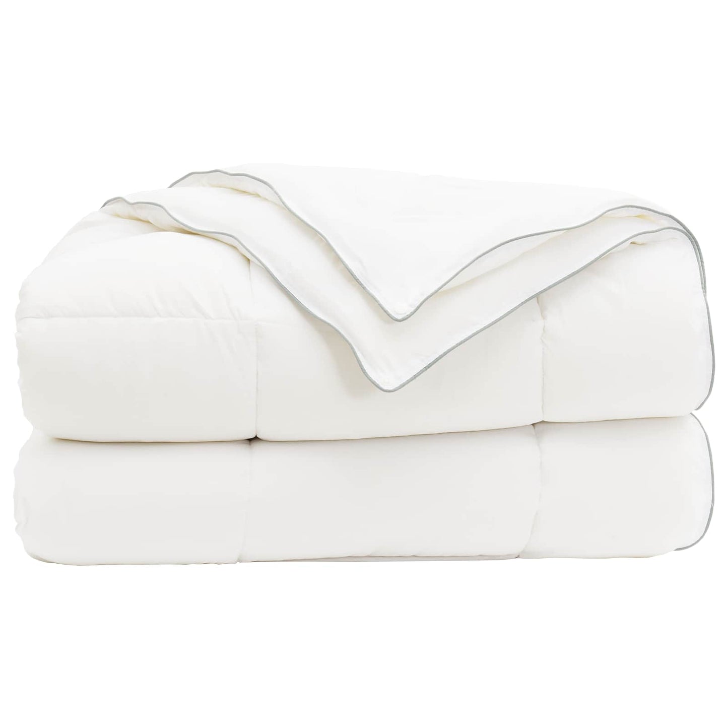 vidaXL Duvet 140x200 cm 4 Seasons 200+300 GSM Australian Wool White