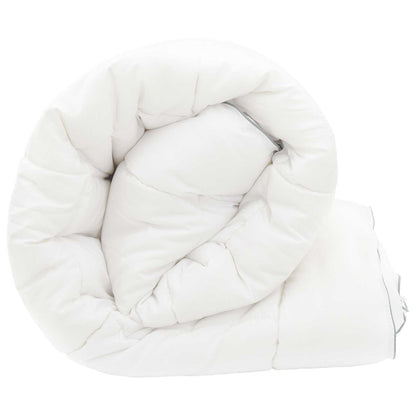 vidaXL Duvet 140x200 cm 4 Seasons 200+300 GSM Australian Wool White