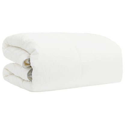 vidaXL Duvet 200x200 cm 4 Seasons 200+300 GSM Australian Wool White