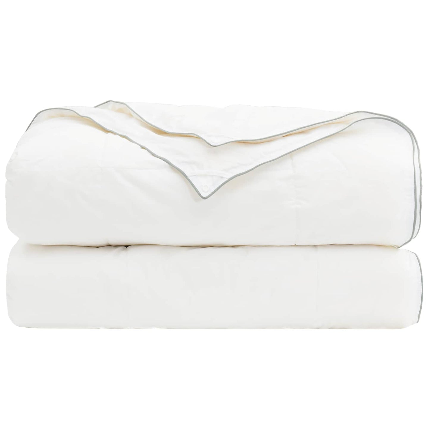 vidaXL Duvet 200x200 cm 4 Seasons 200+300 GSM Australian Wool White