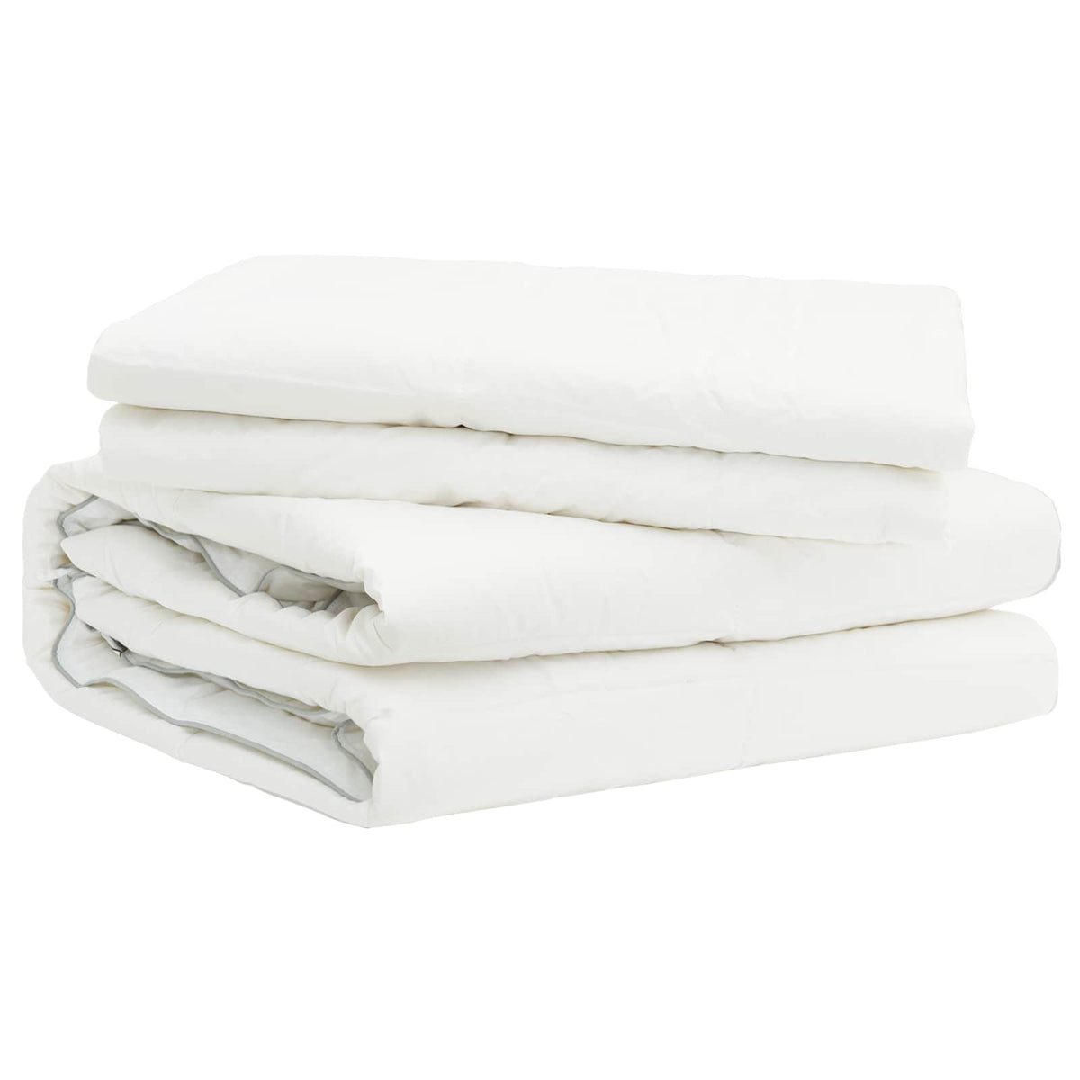 vidaXL Duvet 200x240 cm 4 Seasons 200+300 GSM Australian Wool White