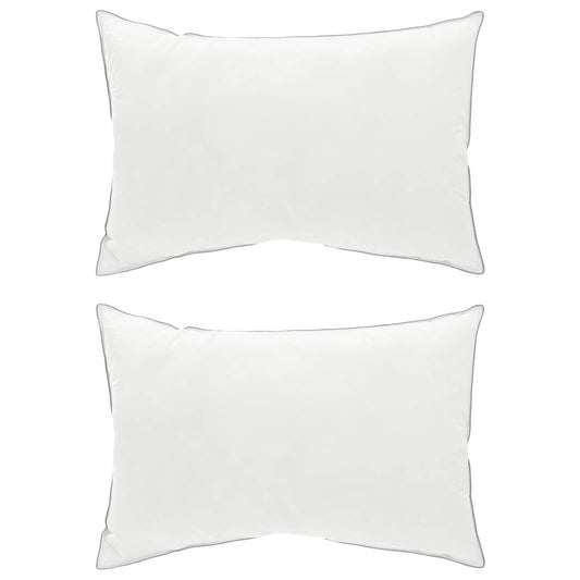 vidaXL Pillow 2 pcs 50 x 75 cm Australian Wool White