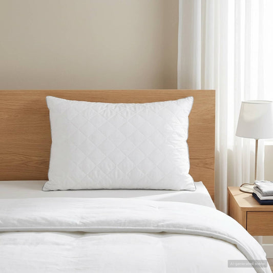 vidaXL Pillow FULDA 50 x 75 cm 100% Goose Down & Feather White