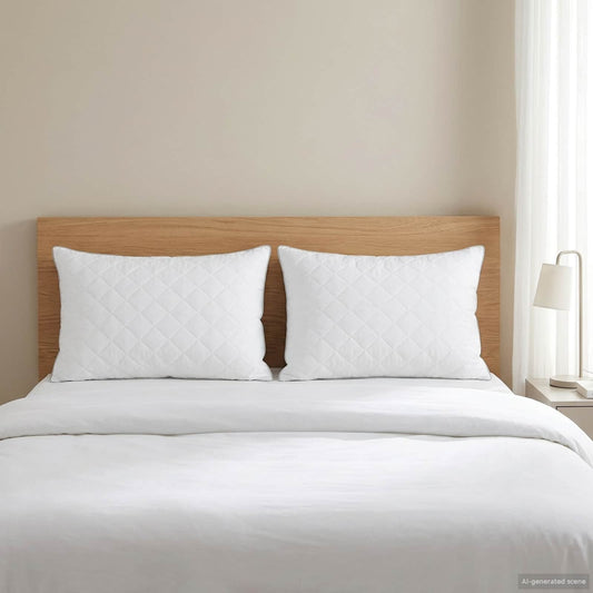 vidaXL Pillow FULDA 2 pcs 40 x 60 cm 100% Goose Down & Feather White