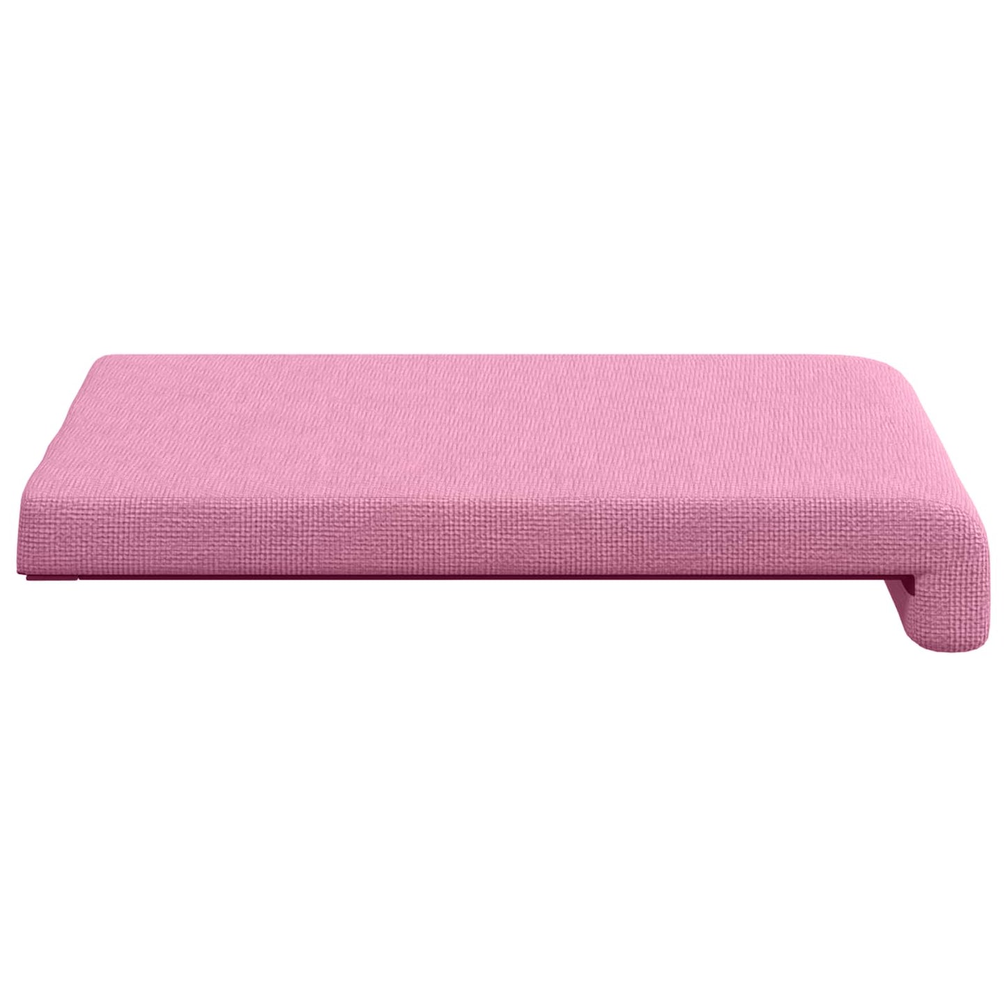 vidaXL Bench Cushion 2 pcs Fabric Pink Depth 35 cm