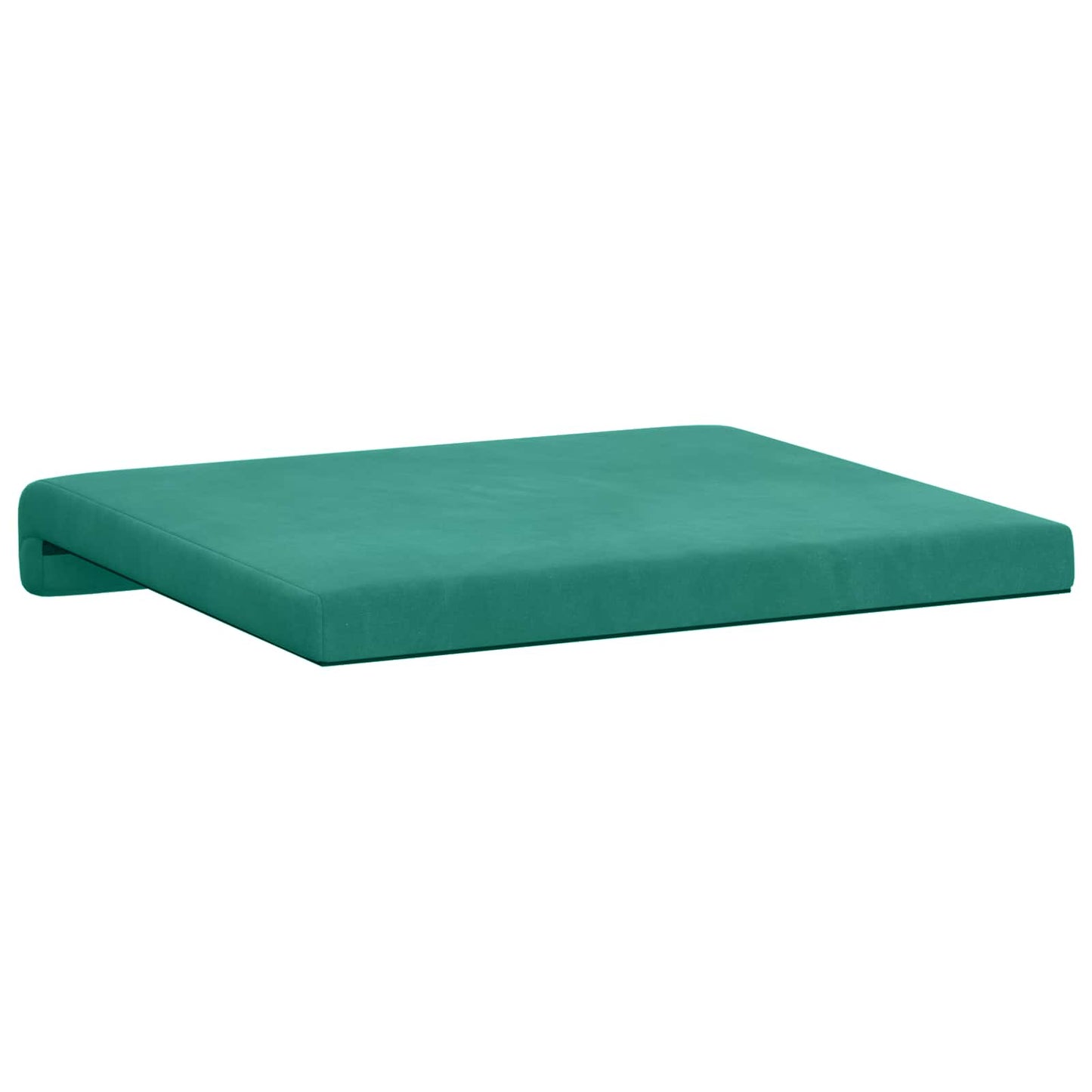 vidaXL Bench Cushion 2 pcs Velvet Turquoise Depth 35 cm
