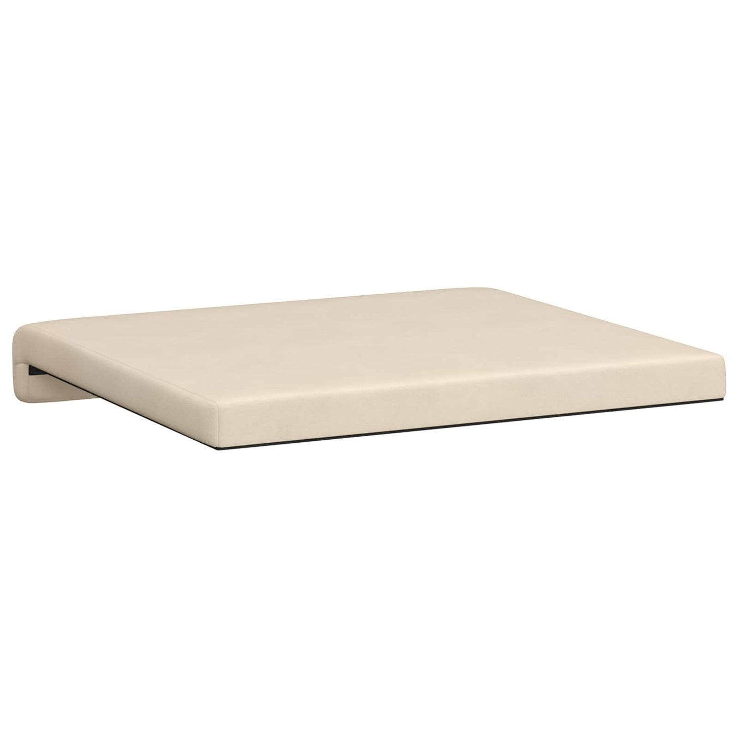 vidaXL Bench Cushion 2 pcs Microfiber Beige Depth 35 cm