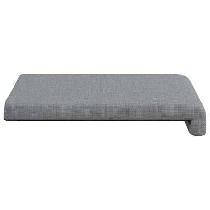 vidaXL Bench Cushion 4 pcs Fabric Light Grey Depth 35 cm