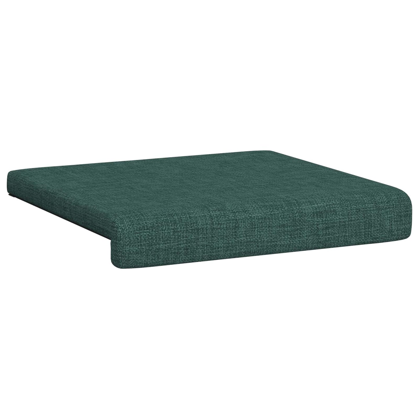 vidaXL Bench Cushion 4 pcs Fabric Dark Green Depth 35 cm