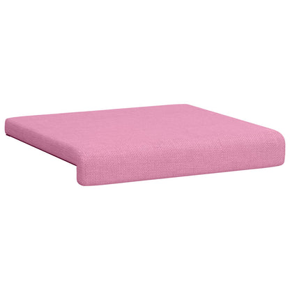 vidaXL Bench Cushion 4 pcs Fabric Pink Depth 35 cm