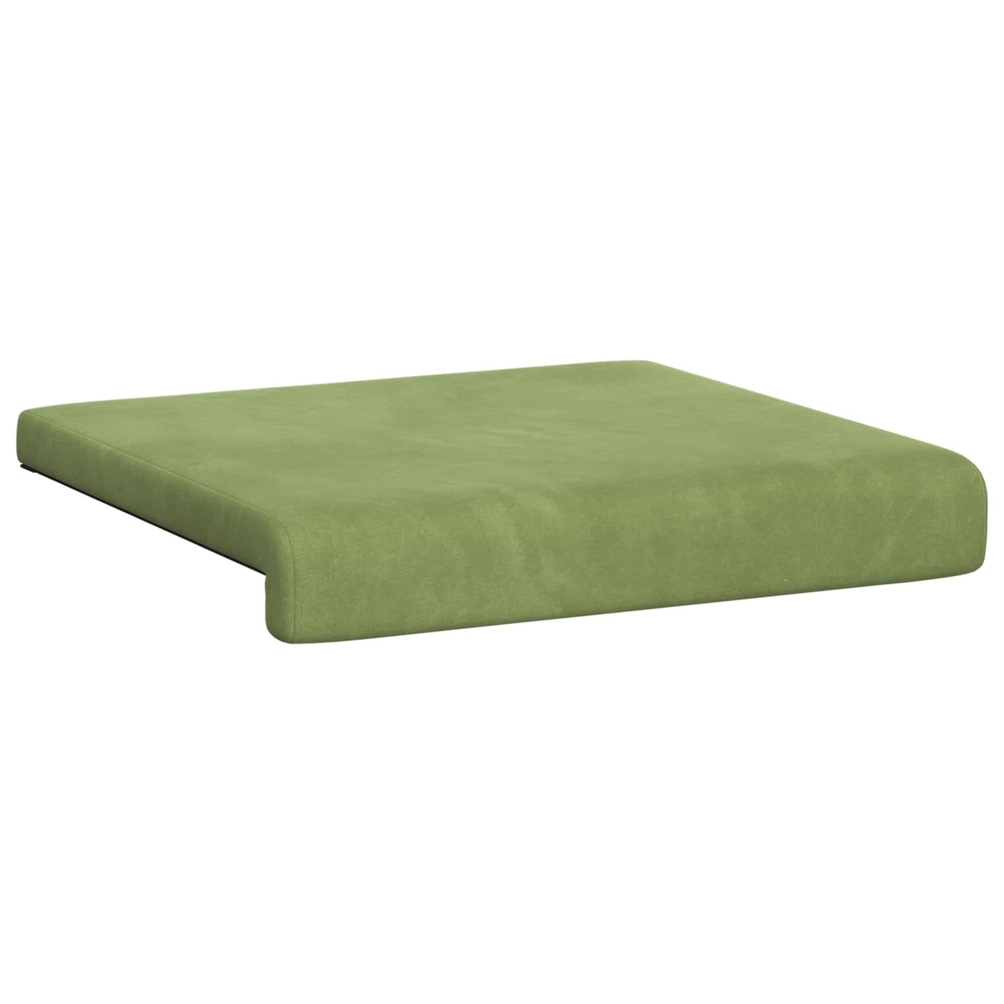 vidaXL Bench Cushion 4 pcs Velvet Light Green Depth 35 cm
