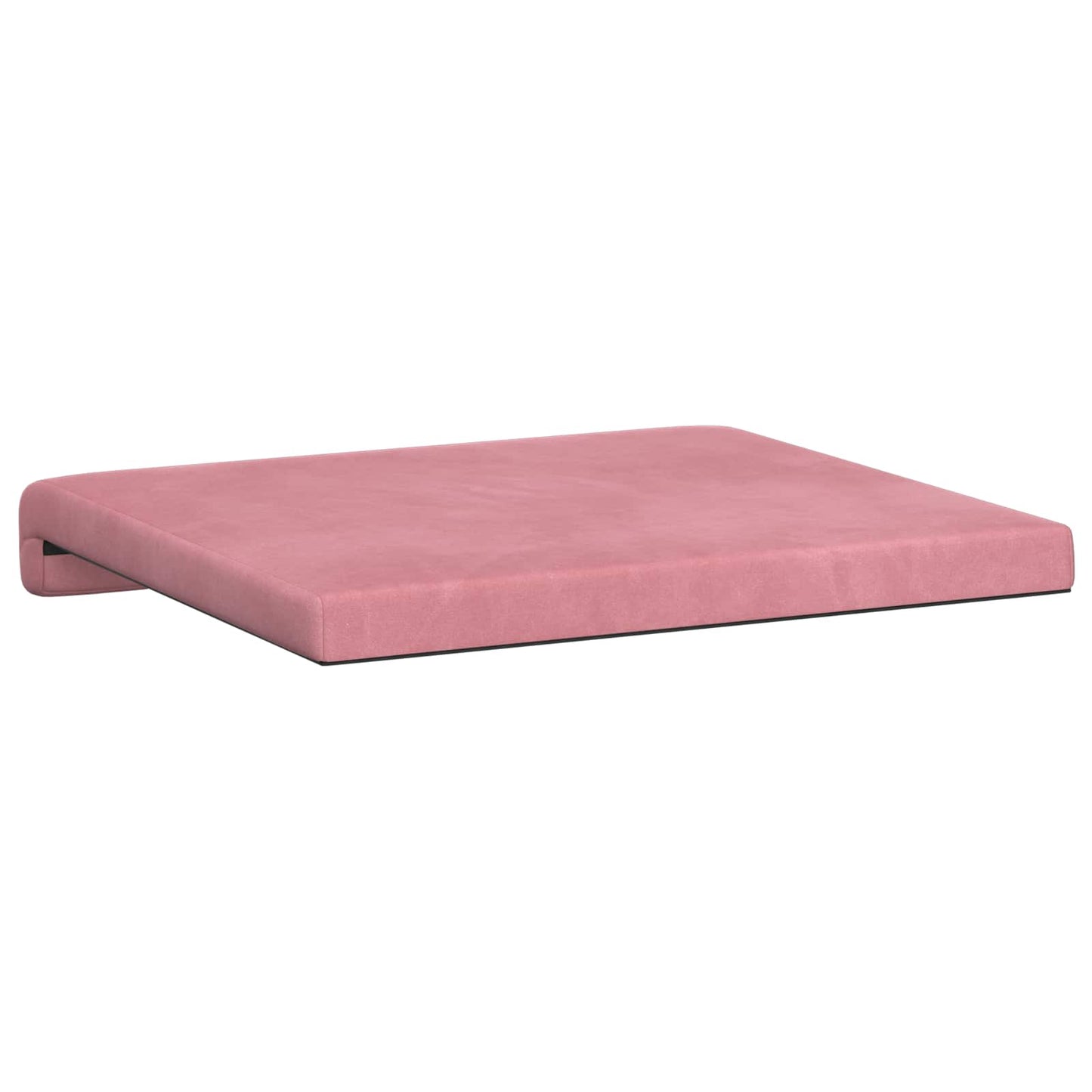 vidaXL Bench Cushion 4 pcs Velvet Pink Depth 35 cm