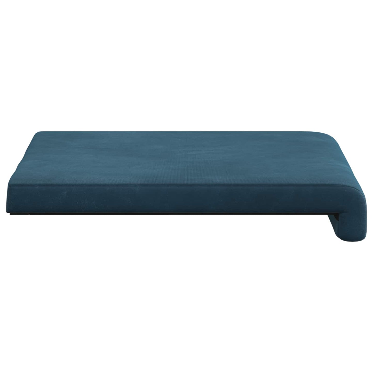 vidaXL Bench Cushion 4 pcs Velvet Blue Depth 35 cm