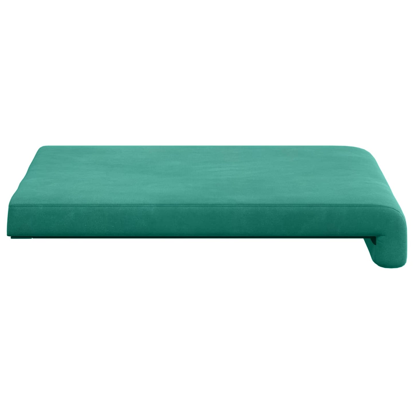 vidaXL Bench Cushion 4 pcs Velvet Turquoise Depth 35 cm