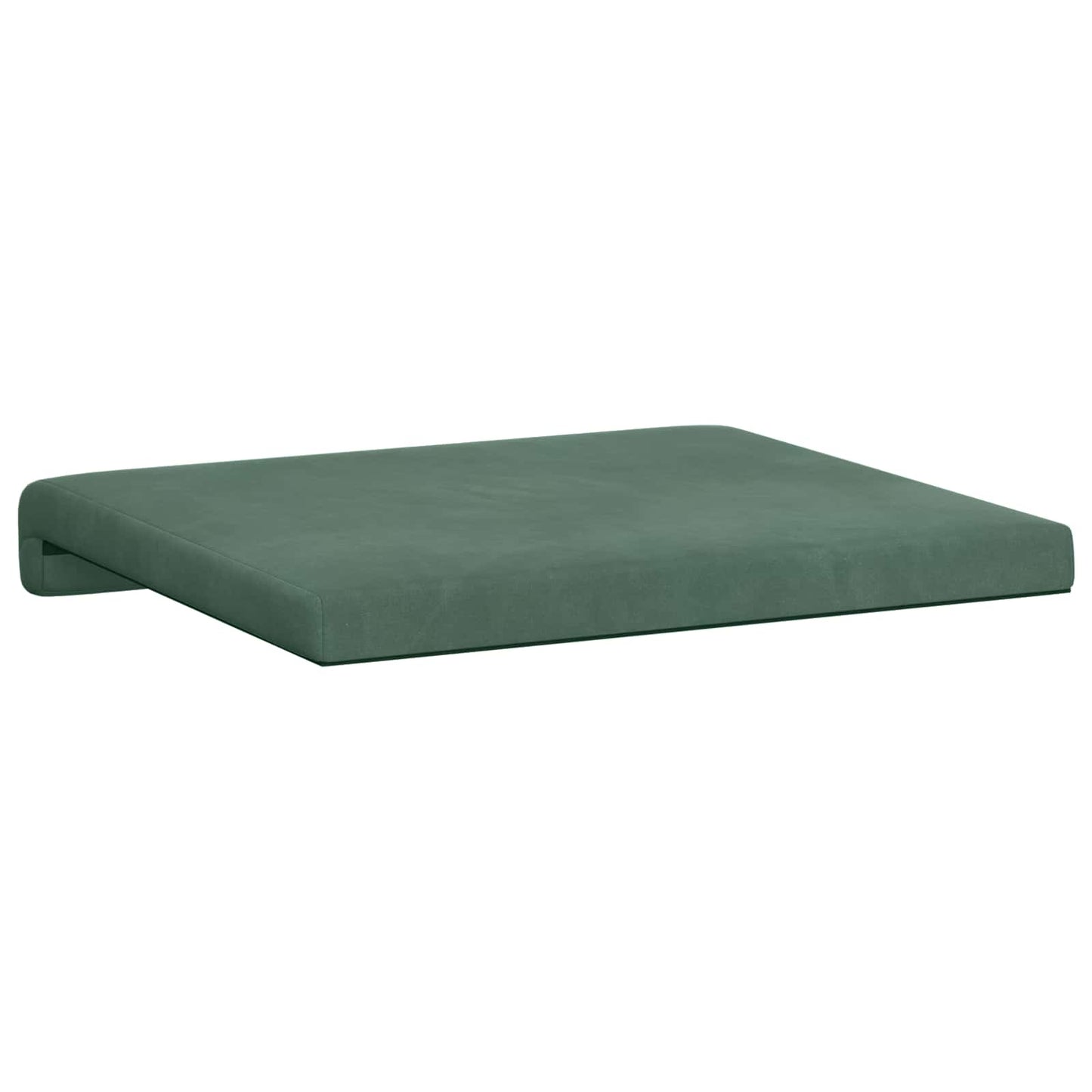 vidaXL Bench Cushion 4 pcs Velvet Sea Green Depth 35 cm