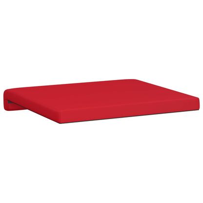 vidaXL Bench Cushion 4 pcs Faux Leather Red Depth 35 cm