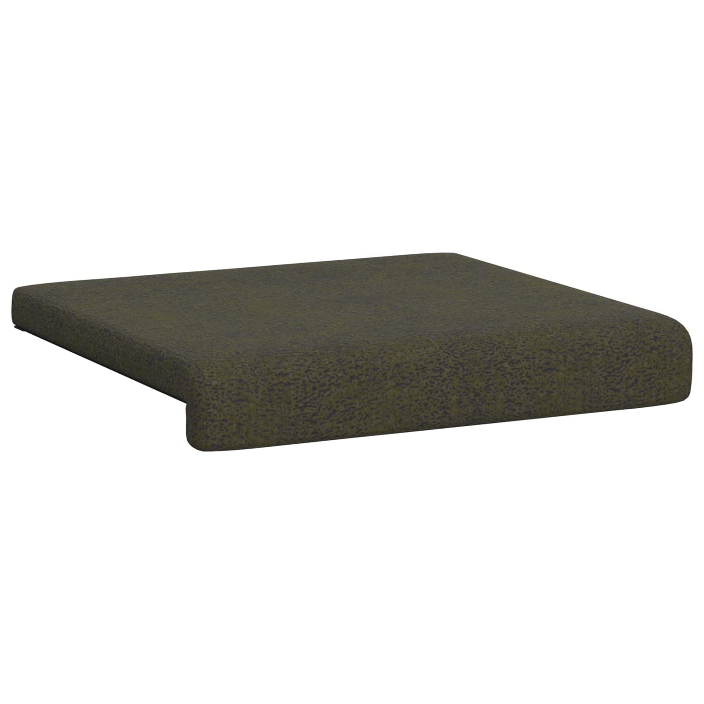 vidaXL Bench Cushion 4 pcs Faux Suede Fabric Army Green Depth 35 cm