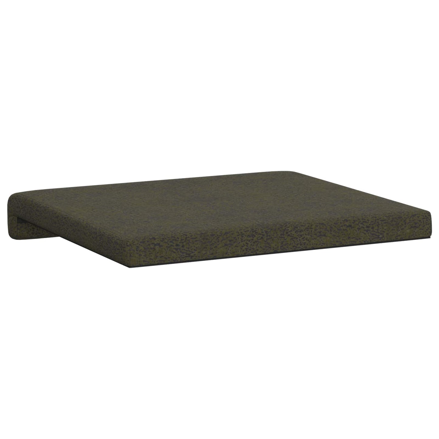 vidaXL Bench Cushion 4 pcs Faux Suede Fabric Army Green Depth 35 cm