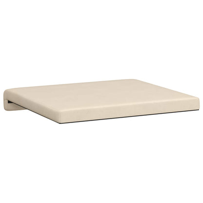 vidaXL Bench Cushion 4 pcs Microfiber Beige Depth 35 cm