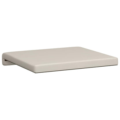 vidaXL Bench Cushion 4 pcs Textured Velvet Oatmeal Depth 35 cm