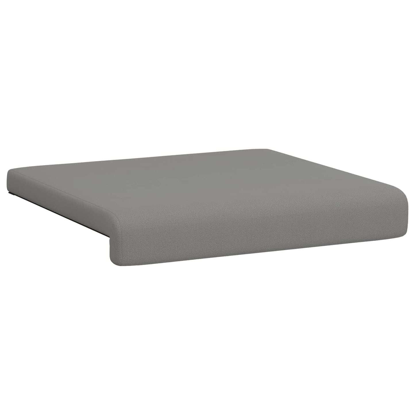 vidaXL Bench Cushion 4 pcs Textured Velvet Dark Grey Depth 35 cm