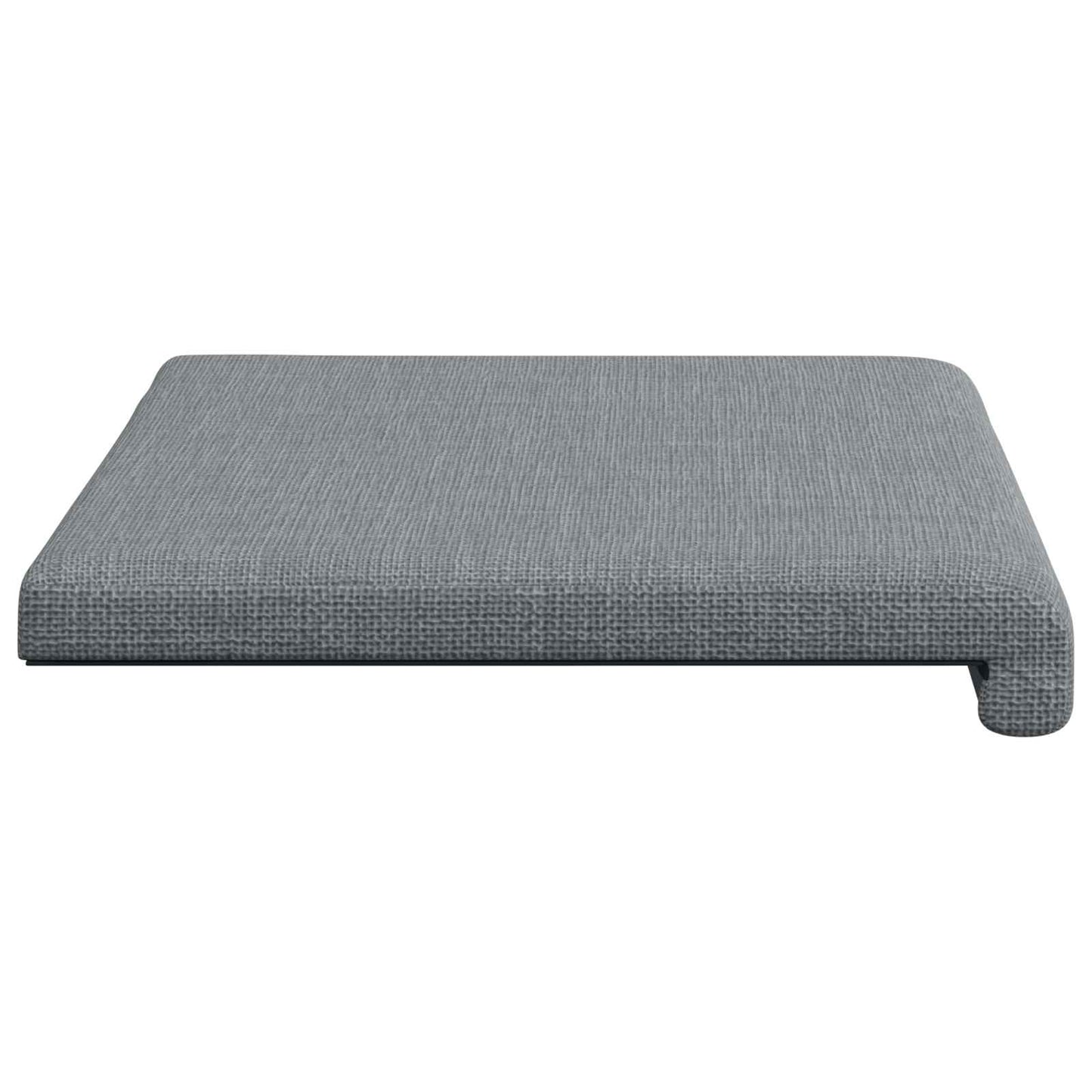 vidaXL Bench Cushion Fabric Light Grey Depth 35 cm