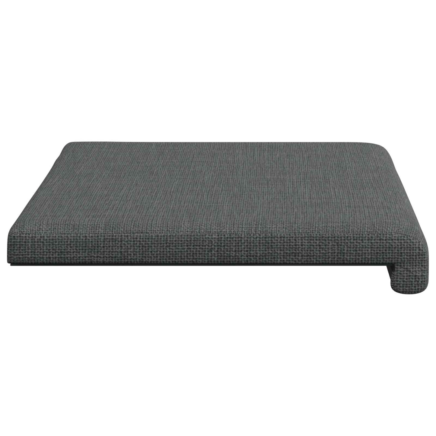 vidaXL Bench Cushion Fabric Dark Grey Depth 35 cm